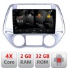 Navigatie HHyundai I20 2011-2014 manual si automat Android radio gps internet quad core 2+32 carplay android auto CarStore Technology