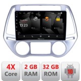 Navigatie HHyundai I20 2011-2014 manual si automat Android radio gps internet quad core 2+32 carplay android auto CarStore Technology