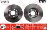 Disc frana VW TRANSPORTER IV bus (70XB, 70XC, 7DB, 7DW, 7DK) (1990 - 2003) TRW DF2810