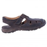 Sandale barbati din piele naturala Ultra Confort - Maro BRD334M