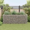 VidaXL Strat &icirc;nălțat gabion, 270 x 90 x 100 cm, oțel 142554
