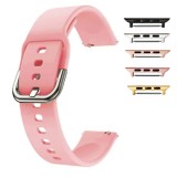 Curea silicon, compatibila Apple Watch 10, 42mm, Coral Pink