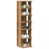 VidaXL Pantofar, stejar artizanal, 28x27x102 cm lemn prelucrat 856666