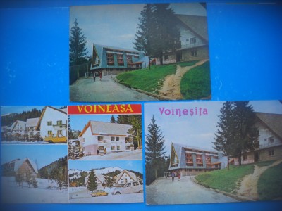 HOPCT LOT 3987 --IP- 3 CARTI POSTALE-VOINEASA / VOINESITA -JUD- VALCEA-CIRCULATE foto