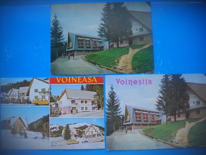 HOPCT LOT 3987 --IP- 3 CARTI POSTALE-VOINEASA / VOINESITA -JUD- VALCEA-CIRCULATE