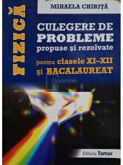 Mihaela Chirita - Fizica - Culegere de probleme propuse si rezolvate pentru clasele XI - XII si bacalaureat (Editia: 2017)
