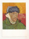 FA89 -Carte Postala- GERMANIA - Vincent van Gogh, Selbstbildnis mit Pfeife, necirculata 1972