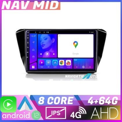 Navigatie Skoda Superb 3 2015 2017 KIT 932 EDOTEC-LITE Android Ecran 720P Octa Core 4 64 Carplay CarStore Technology