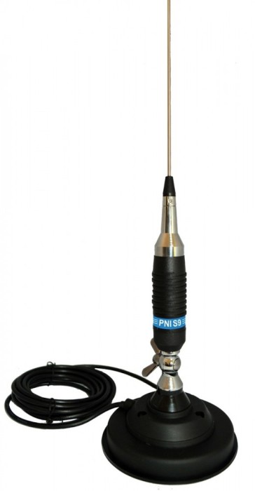 PNI Antena CB S9 lungime 120cm si magnet cu fluture 120/DV 125mm PNI Antena CB S9 lungime 120cm si magnet cu fluture 120/DV 125mm