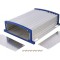Carcasă aluminiu cu panou 148x175x48mm