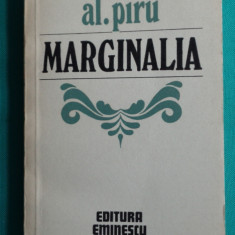 Alexandru Piru – Marginalia ( critica literara )