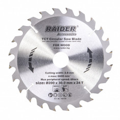 Disc circular Raider, 200 x 30 mm, 24T foto