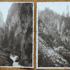 Cheile Oarzei , valea Ialomitei , Muntii Bucegi , Padina , 1937 , 5 fotografii