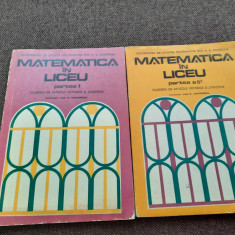 N. Teodorescu - Matematica in liceu. Culegere de articole (2 volume) RF22/3