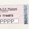 bnk div RATP Ploiesti - bilet de calatorie - pensionari - 2010-2012
