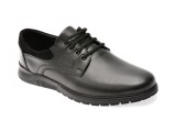 Pantofi eleganti OTTER negri, 555, din piele naturala