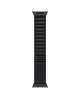 Curea smartwatch, THD, Alpine Loop, compatibila Apple Watch Ultra3 49 mm, Apple Watch 46 mm seria 11, Apple Watch SE3, catarama neagra, negru dark