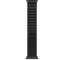 Curea smartwatch, THD, Alpine Loop, compatibila Apple Watch Ultra3 49 mm, Apple Watch 46 mm seria 11, Apple Watch SE3, catarama neagra, negru dark