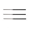 Pachet 3 Sabii Vanatoare Shaolin Master Baston 87cm, Otel, Teaca Inclusa