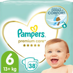 Pampers Premium Care Size 6 scutece de unică folosință 13+ kg 38 buc