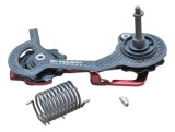 Cumpara ieftin Kit cusca schimbator spate SRAM X0 carbon, mediu, rosu