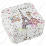Cutie bijuterii, Cufar Vinilin 12&times;12 CM