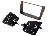 Cadru radio Hyundai 2 DIN negru, METRA
