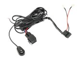Cablaj Dublu Cu Buton, Releu Si Siguranta Pentru Proiectoare LED BAR 12V 40A 4 Metri