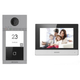 KIT VIDEOINTERFON IP WIFI &amp;amp; POE &amp;quot;DS-KIS604-S(C)&amp;quot; (timbru verde 0.18 lei), HIKVISION