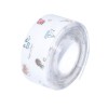 Banda Etansare Autoadeziva Bucatarie Baie, 3.8cm x 320cm, Impermeabila, Transparenta cu Model