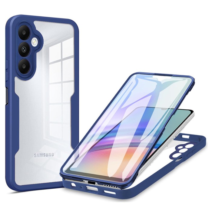 Husa 360&Atilde;&sbquo;&Acirc;&deg; Samsung Galaxy A05s Techsuit ColorVerse, albastru