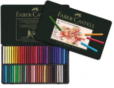 Creioane Pastel Faber-Castell Polychromos, 60 Culori foto