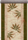 Traversa Covor, Lotos 552, Crem / Verde, Latime 100 cm, Diverse Lungimi, 1800 gr/mp