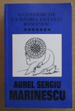 O contributie la istoria exilului romanesc vol 7 Aurel Sergiu Marinescu