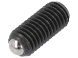 Ştifturi Siguranţă Clichet cu Bilă M12 26mm Oțel ELESA+GANTER GN 615.3-M12-K
