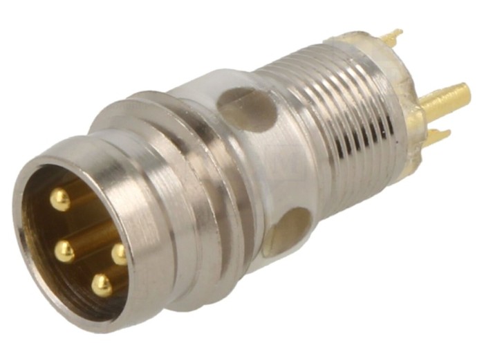 Conector M8 tată 4 pini IP65