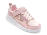 Pantofi sport SKECHERS roz, UNO LITE, din piele ecologica
