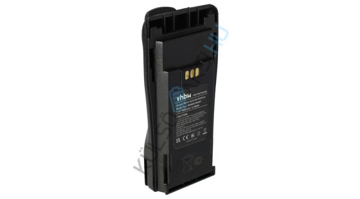 Baterie de schimb radio VHBW pentru Motorola CP040, CP200d, DP1400 - 1800 mAh 7,2 V NiMH