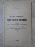 Eusebii Hieronymi Epistolarum Excerpta - Iorgu Stoian, 1936, Romana, Crestinism, Carte Religioasa