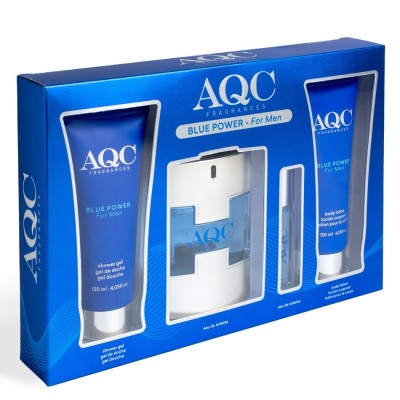 Set produse de ingrijire Blue Power, pentru barbati, Aquarius, 355ml foto