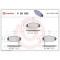 Placute frana Honda Civic 7 Hatchback (Eu Ep Ev) 01.00-02.06, Civic 8 Hatchback (Fn Fk) 09.05-12.12, S2000 (Ap) 03.99-, Fata, BREMBO