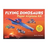 Flying Dinosaurs Paper Airplane Kit: 36 Paper Airplanes in 12 Original Designs!