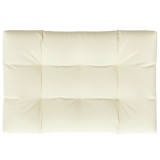Cumpara ieftin Perna pentru paleti, crem, 120x80x12 cm, material textil