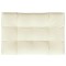 Perna pentru paleti, crem, 120x80x12 cm, material textil