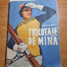 tricotaje de mana - din anul 1957