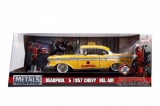 Yellow Taxi Chevy 1957 Dead Pool 1:24, Jadatoys