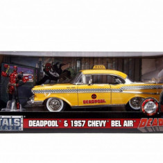 Yellow Taxi Chevy 1957 Dead Pool 1:24