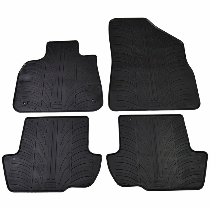 Set covorase auto din cauciuc Citroen DS5 2012-2015, Negru, Gledring, 4 buc. AutoDrive ProParts