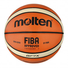 Minge baschet Molten GF7X, marime 7, aprobata FIBA, oficiala FRB foto
