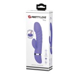 Cumpara ieftin Vibrator Rabbit Tracy, Albastru, 18.5 cm, Pretty Love